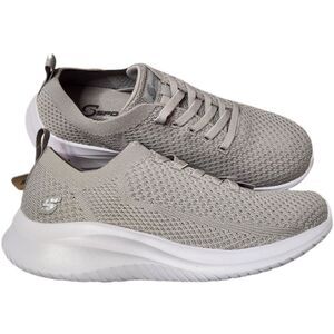 S Sport by Skechers Women’s Gray Slip‑On Sneakers Memory Foam Size 7
